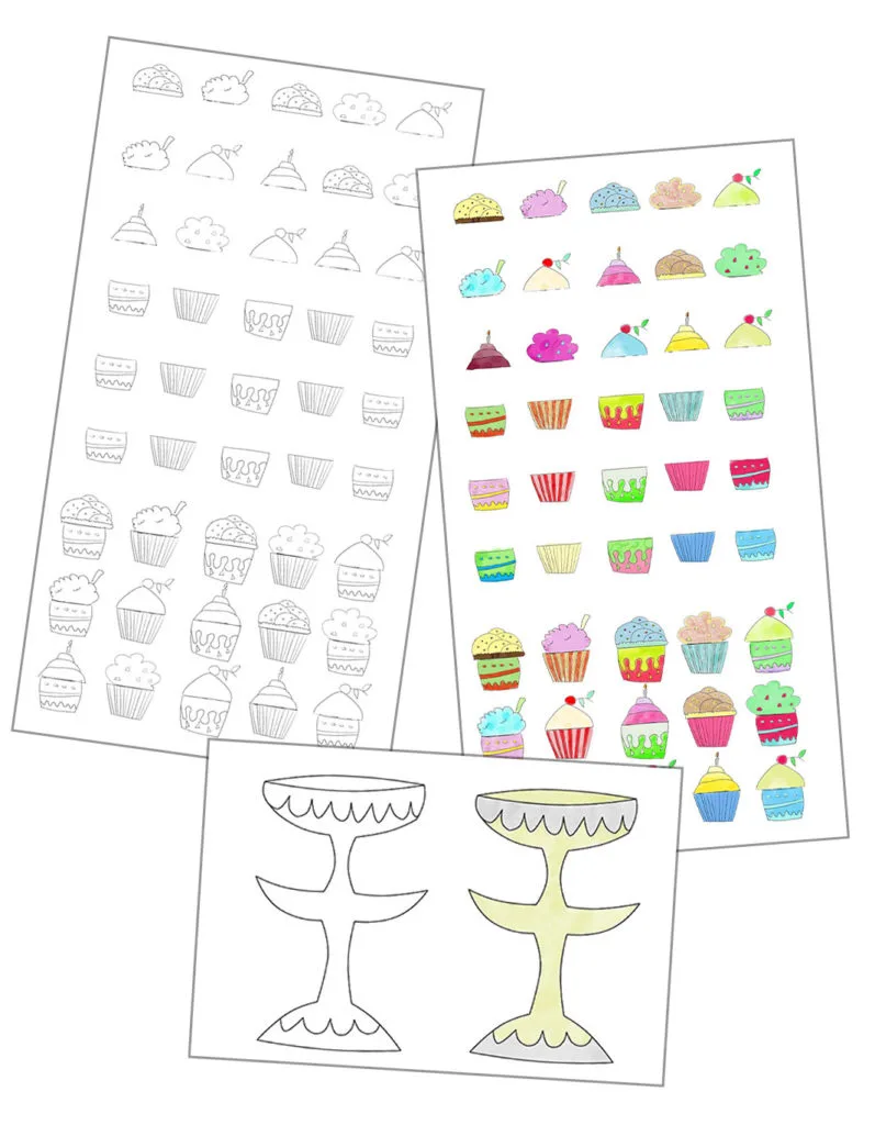 Do your kids like cupcakes? Come and get this amazing Matching Cupcake printable that you and your kids are going to love!