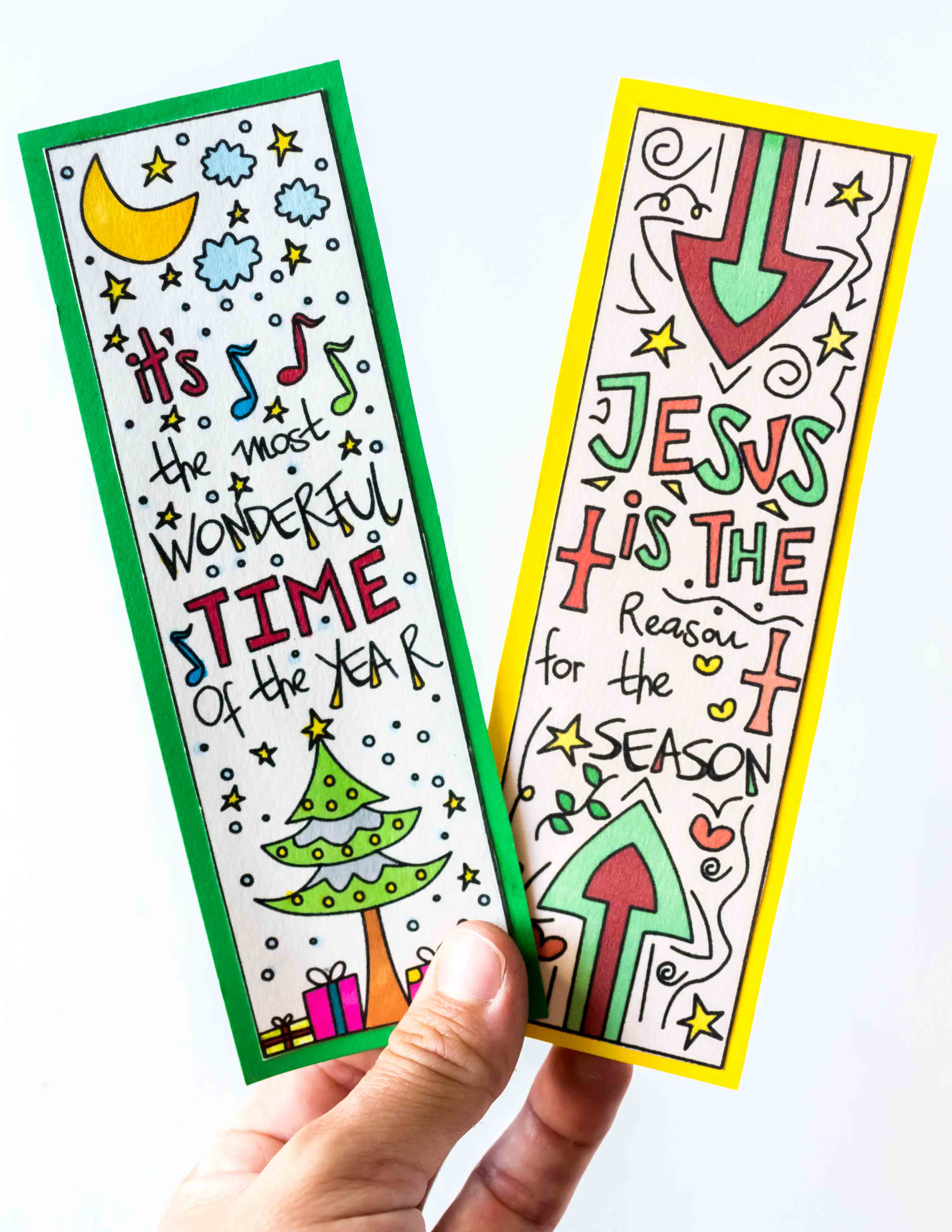 coloring-christmas-bookmarks-free-printable-daydream-into-reality