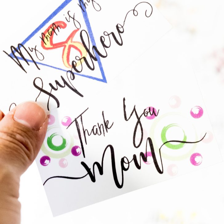 Since being a mother is one of the hardest job out there I believe all moms should be pampered and celebrated. That’s why I designed these super cute Mother's Day Pocket Cards Free Printable. Print them out in color - or the coloring version if you want to add your own touch - and let her know how much she means to you!