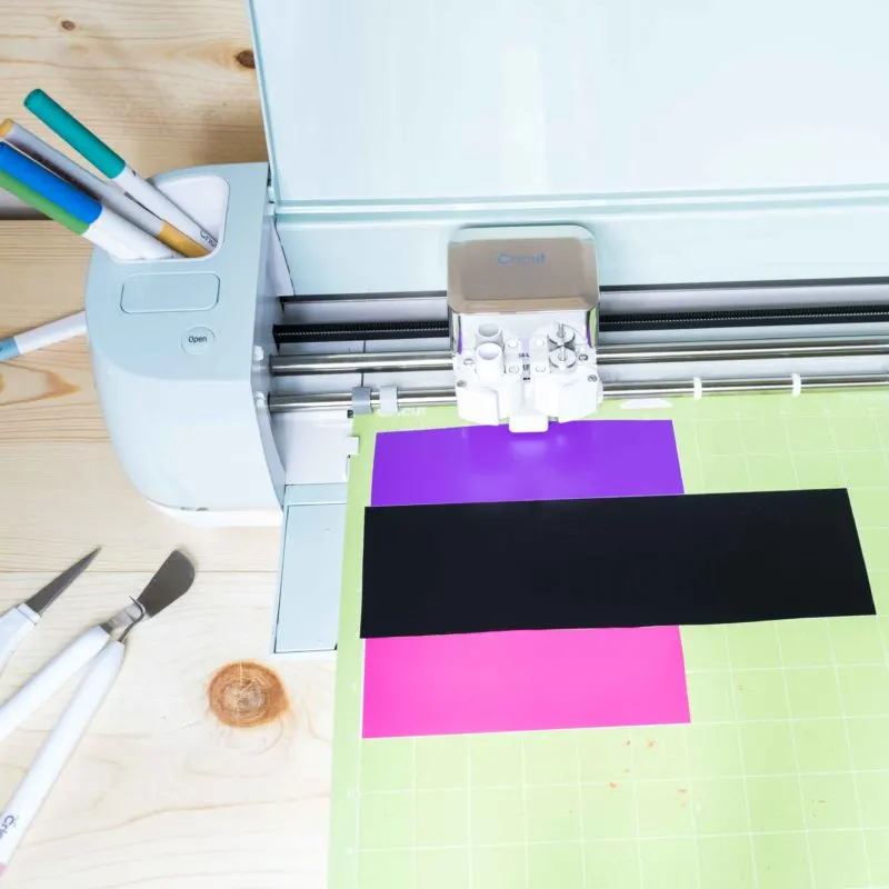 Cricut cutting different colors in one mat