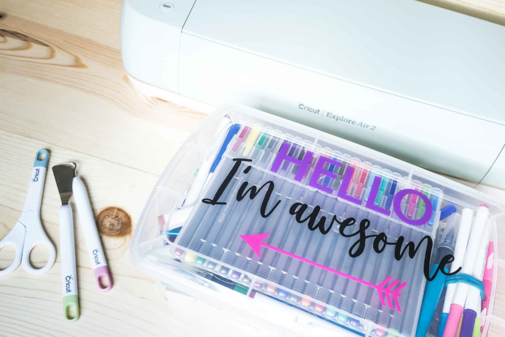 How to keep design together on Cricut