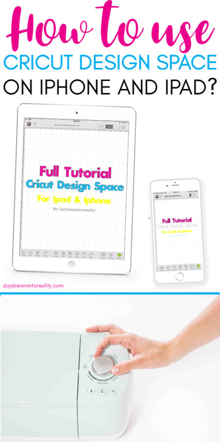 Learn how to use Cricut Design Space on your Iphone and Ipad! 