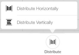 Distribute Icon + Options