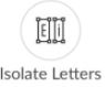 Isolate Letter