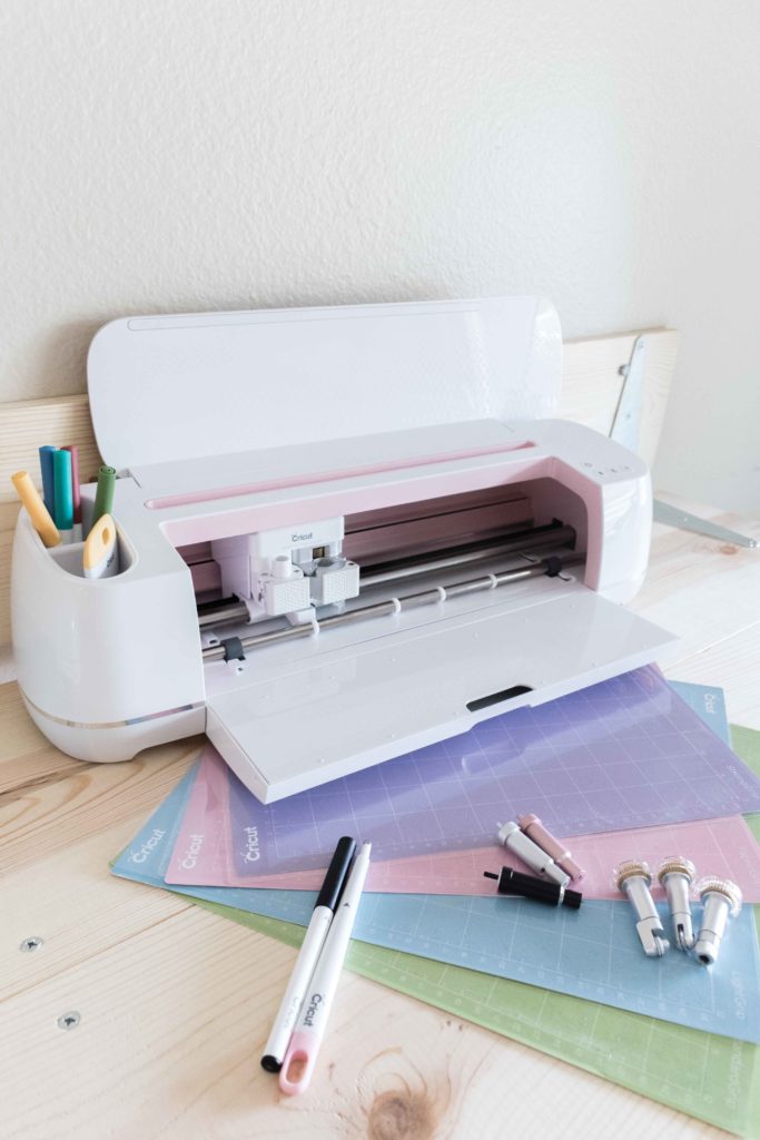 Cricut Maker Rose along with all of the tools you can use with it.