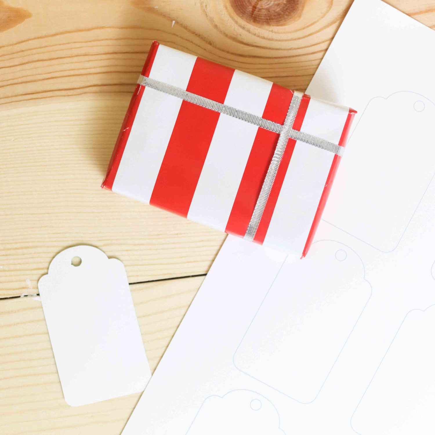 blank Gift Tags Templates Free Printables