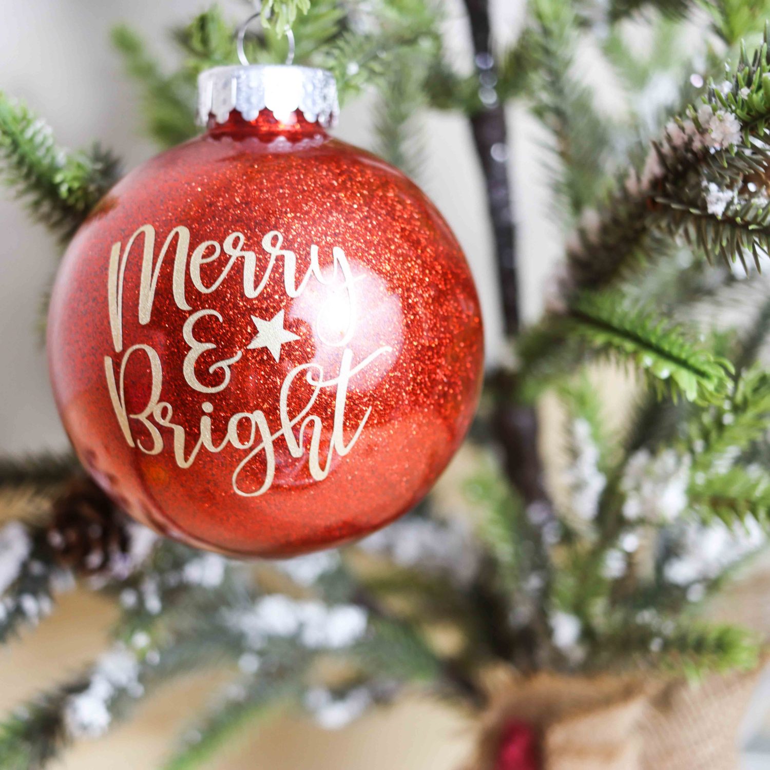 Christmas Tree Decorations Xmas Tree Baubles Glitter Gloss & Matt Various Shapes 