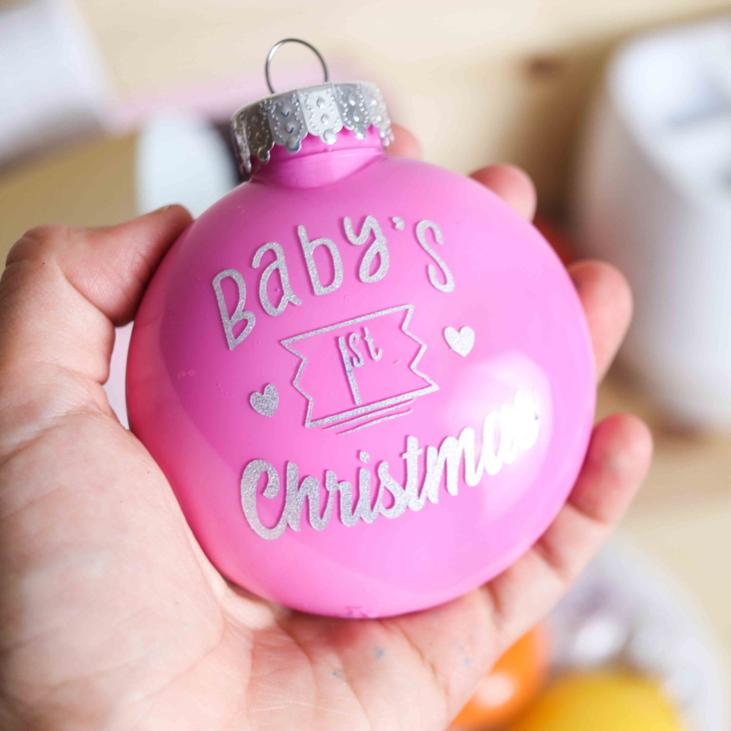 Baby girl Christmas Ornament