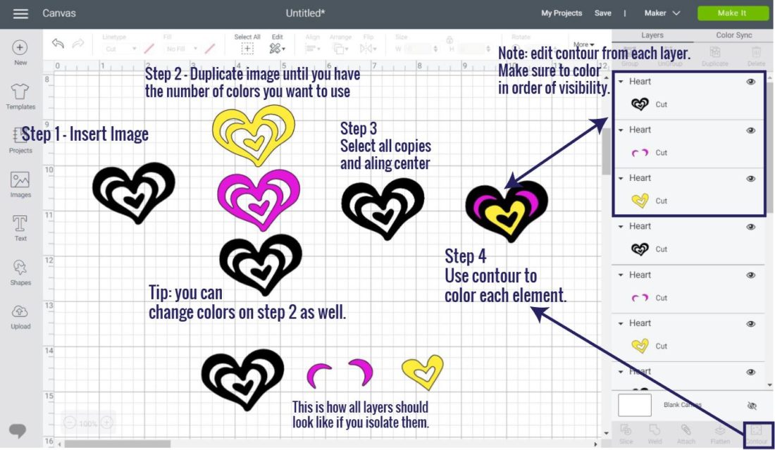 Download Complete Guide On How To Use And Change Colors In Cricut Design Space Daydream Into Reality