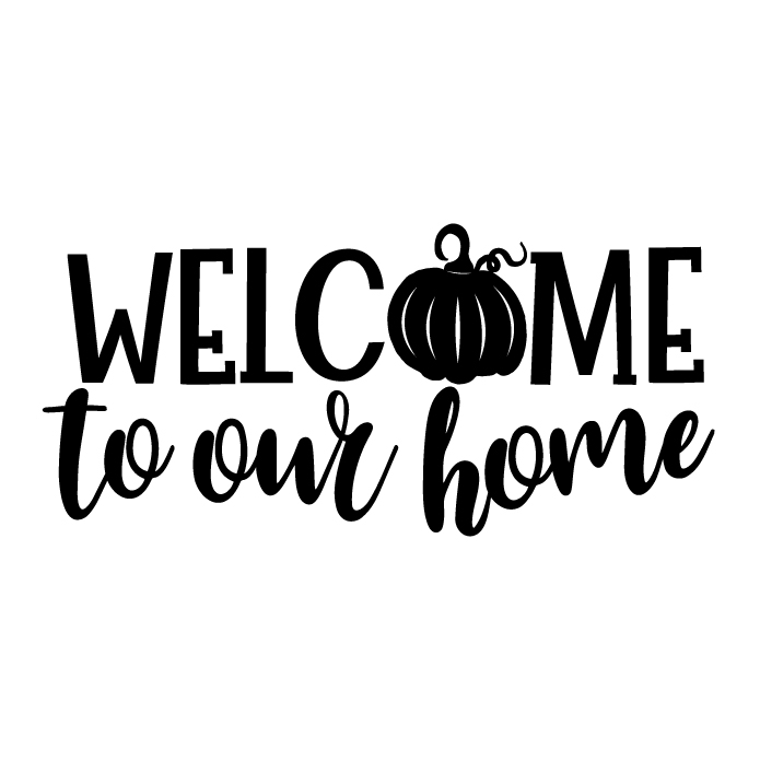 welcome to our home free svg