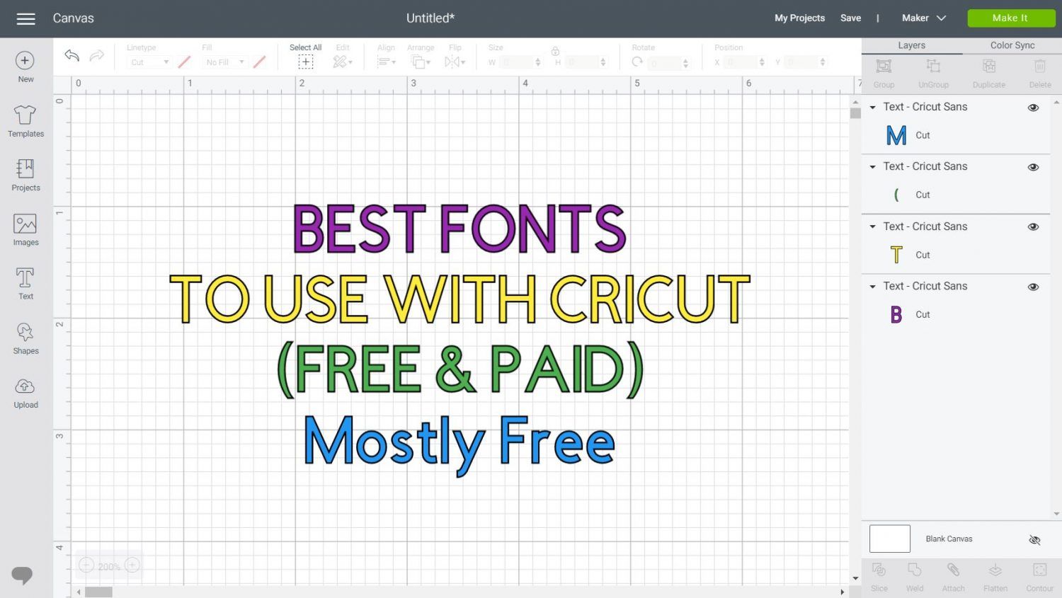Best Fonts To Use With Your Cricut (Free & Paid)| Best Practices, Tips & Tricks – Daydream Into Reality