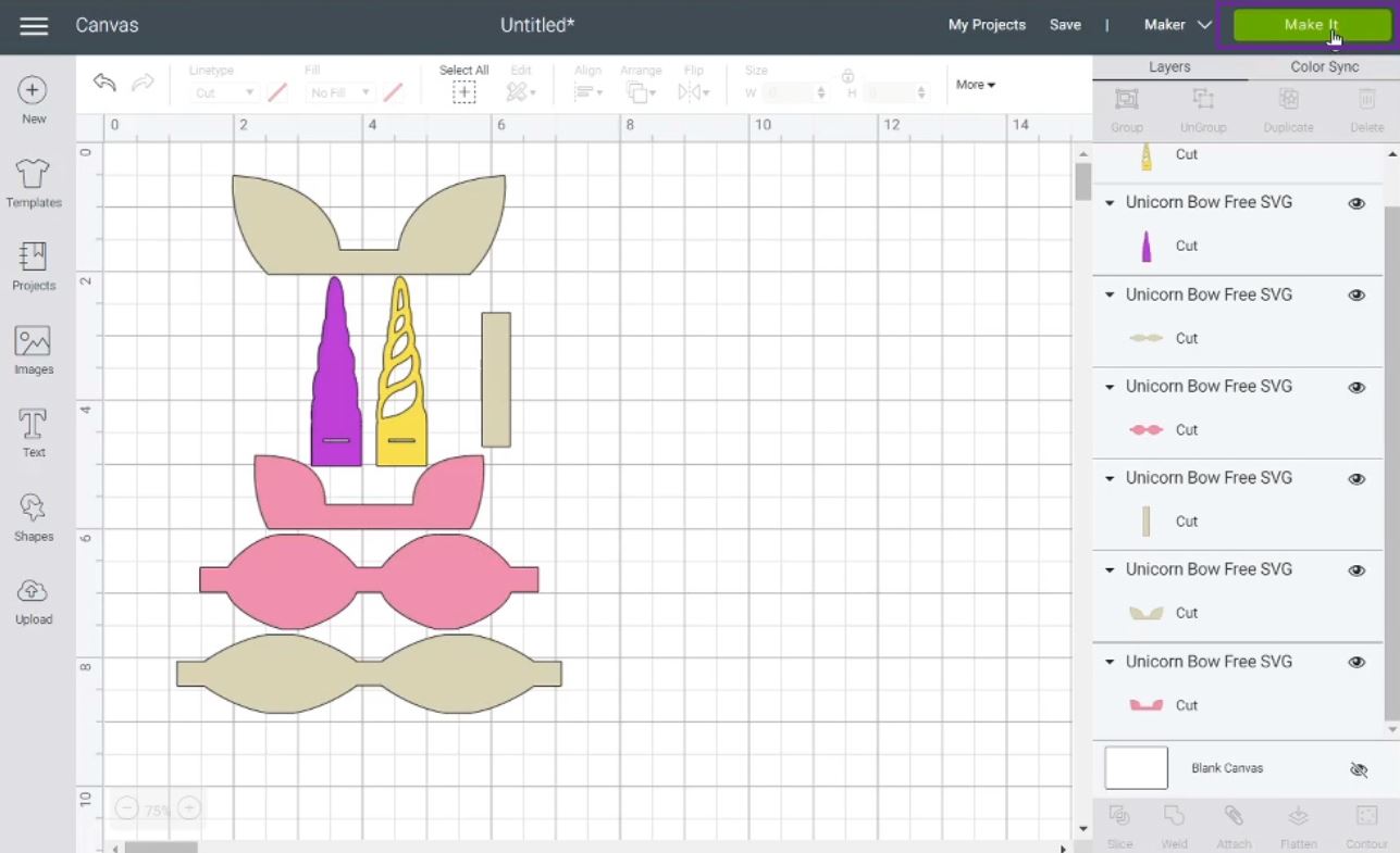 Download Make Hair Bows With Your Cricut 18 Free Svg Templates Daydream Into Reality