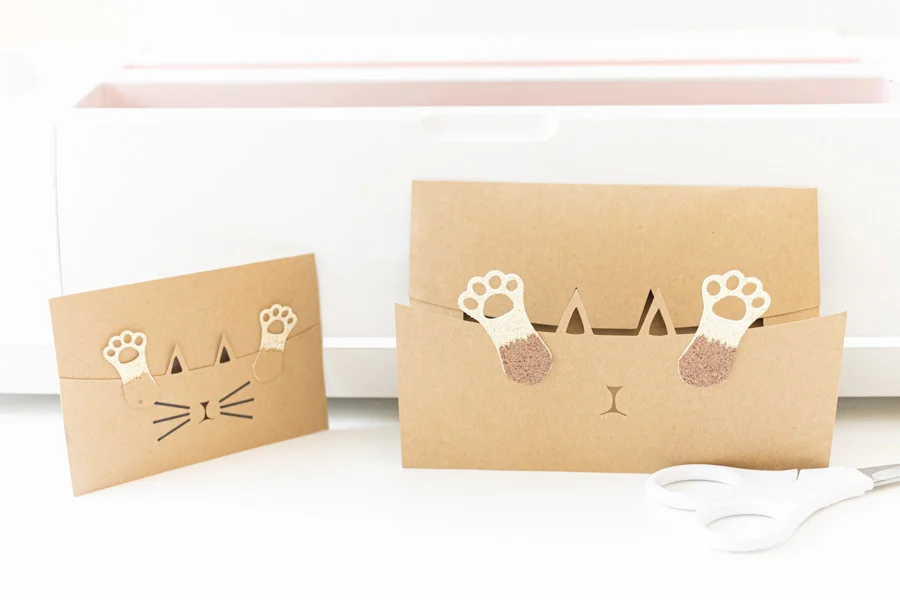 kitty envelopes