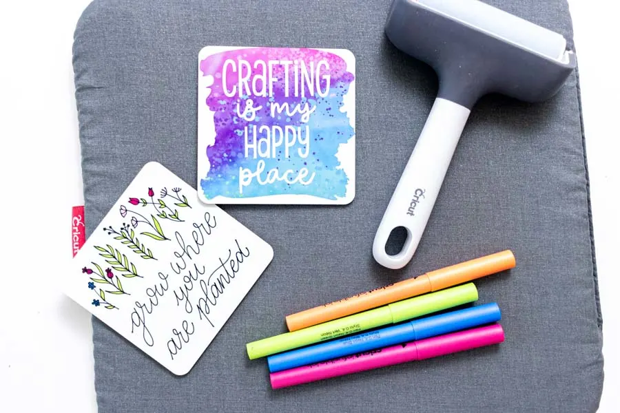 CRICUT INFUSIBLE INK COASTERS TUTORIAL - Creates with Love