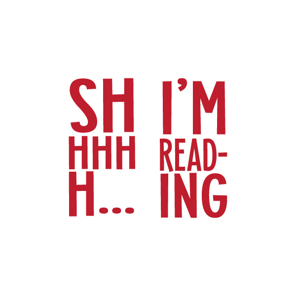 Funnys socks free SVG: Shhh I am reading