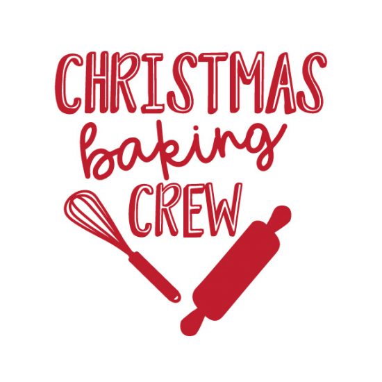 Christmas Baking Crew FREE SVG