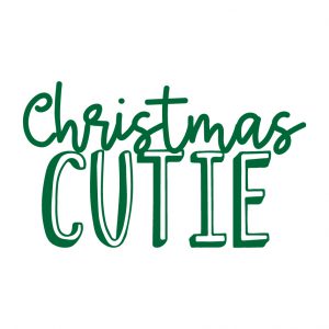 Christmas Cutie Free SVG-100