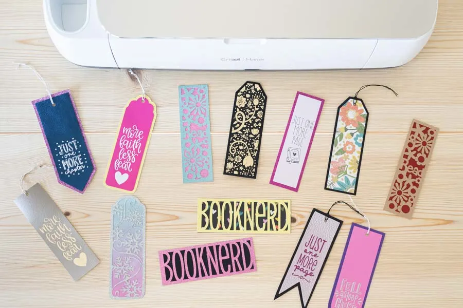 An Easy DIY Cricut project to make your own bookmark sleeves. I