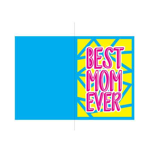 best mom ever card free svg