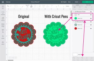 How to Use Cricut Pens with your Cricut – Draw/Write – Daydream Into ...