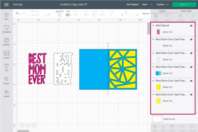 DIY Mother’s Day Cards with Cricut | Free SVG Templates – Daydream Into ...