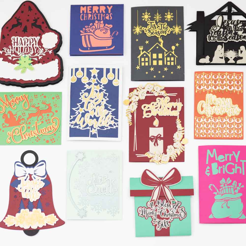 Easy Cricut Christmas Cards: Fun & Beautiful! - Leap of Faith Crafting