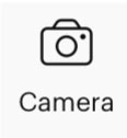 camera icon in cricut design space