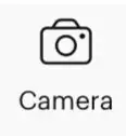 camera icon in cricut design space