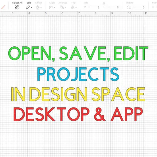 feautured image for save open and edit projects in design space