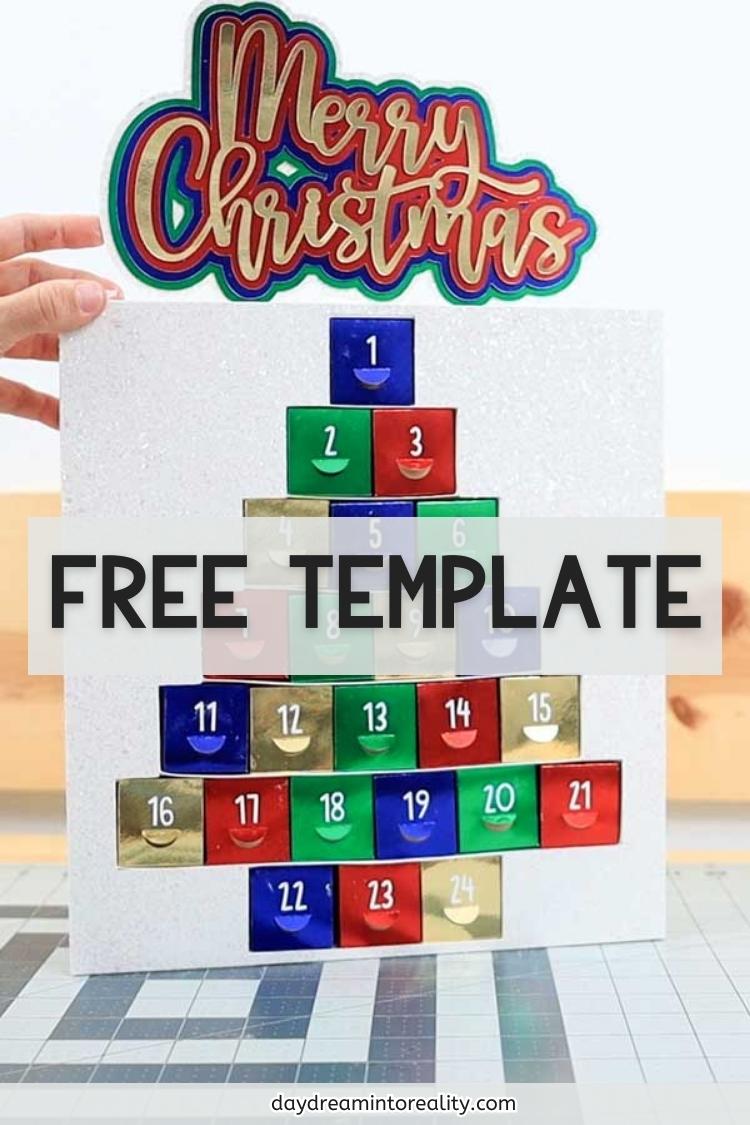 Cricut Advent Calendar - Pinterest Image