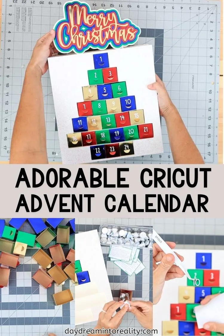 Cricut Advent Calendar - Pinterest Image