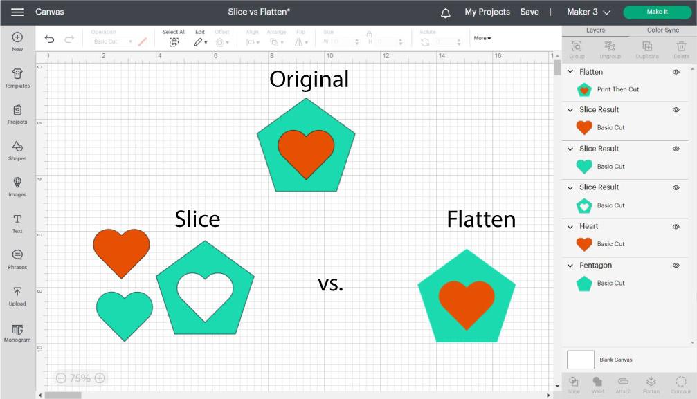 How to Slice & Crop in Cricut Design Space | Ultimate Guide! – Daydream ...