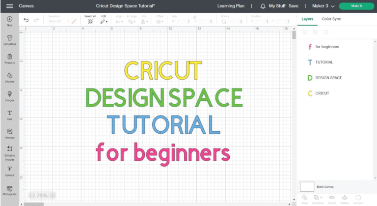 Complete Cricut Design Space Tutorial For Beginners – 2023 – Daydream ...