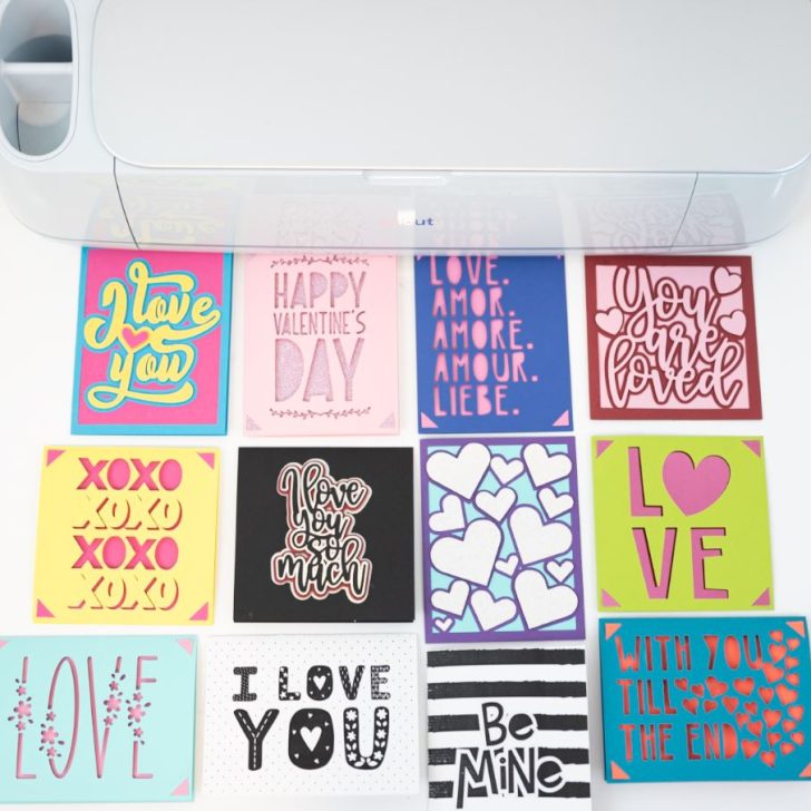 Free Cricut Valentine's Day Cards – Daydream Into Reality