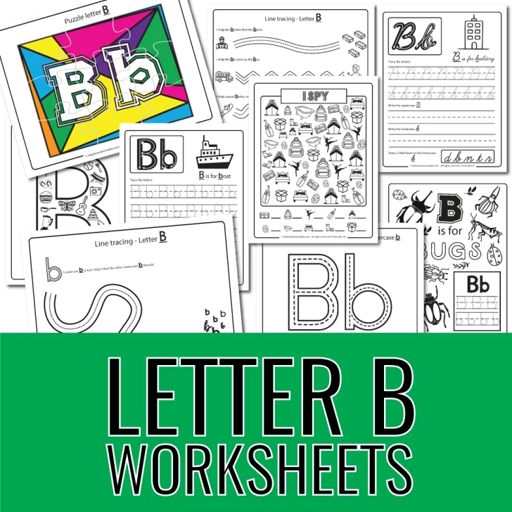 letter b worksheets featured image 1;1 ratio