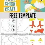 easy paper plate baby chick craft for kids