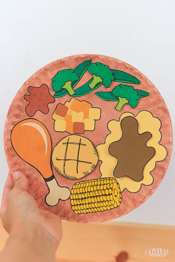 Paper Plate Thanksgiving Dinner Craft
