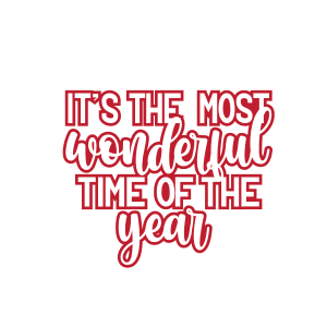 Christmas Free SVG_It's the most wonderful time of the year