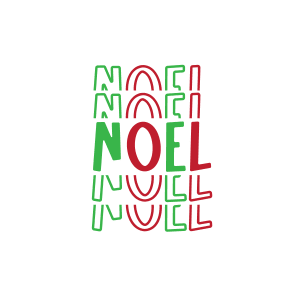 Christmas Free SVG_Noeal stacked