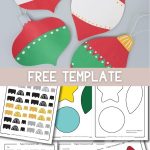 Paper Christmas Ornament Craft for Kids - Pinterest Image