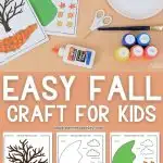Make a Paper Plate Fall Tree Craft at school with our free printable template. This hands-on craft activity is perfect for teaching kids about fall, allowing them to create and explore the changing colors of autumn leaves in an educational environment.