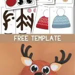 Paper Plate Reindeer Craft for Kids - Pinterest Image